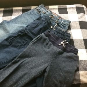 Lands End + Gymboree boys pants bundle 3 pairs
